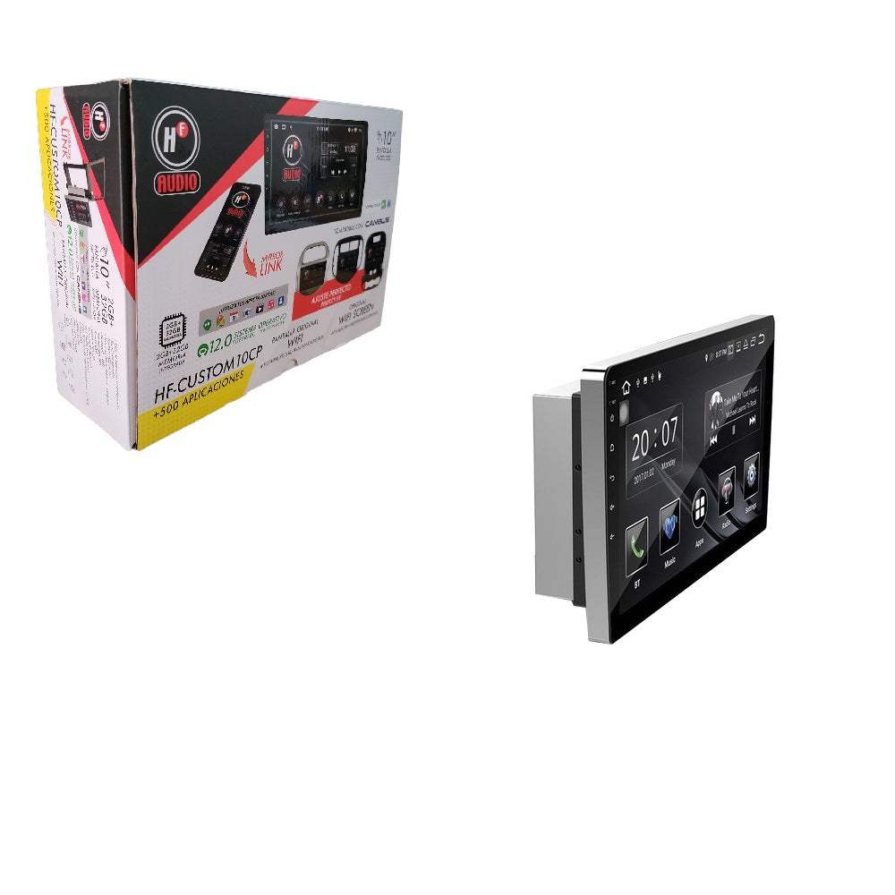 HF-CUSTOM10CP  -PANTALLA DE 10 ESPECIAL CAR PLAY.