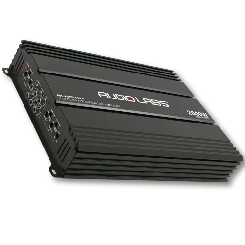 AMP CLASE A/B 80Wx4 @4 Ohms 2000W MAX
