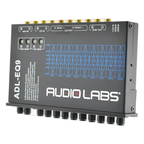 ECUALIZADOR AUDIO LABS 9 BANDAS