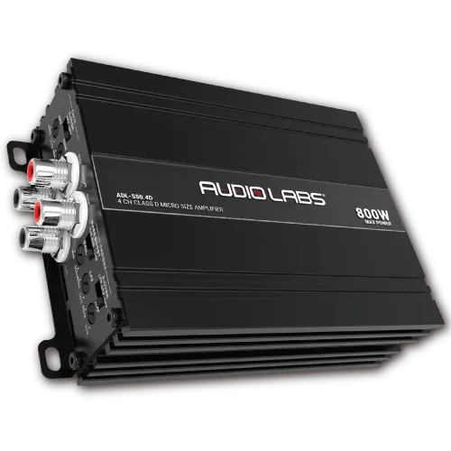 AMP MICRO 4CH 100W RMS @20HMS 800W MAX