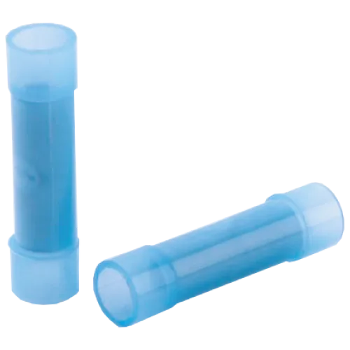 CONECTOR DE TUBO AZUL CAL 16-14 100PZ