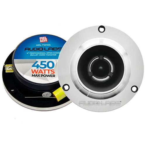 TWEETER 4" 450W MAX C/CAPACITOR PAR