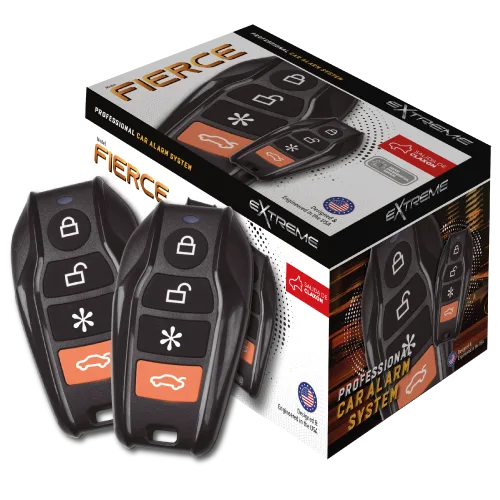 ALARMA FIERCE 1VIA,17FUN,2CTRL,433 MHZ
