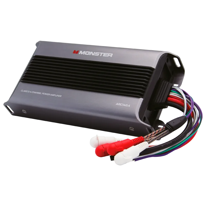 Amplificador marino mini 4x140W @4 Ohms