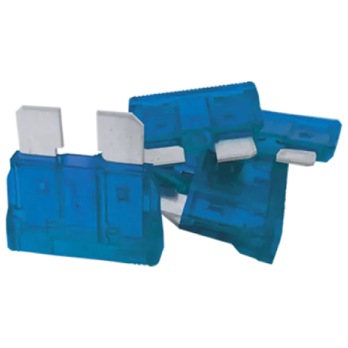 MAXI FUSIBLE DE 15 AMPERS PLATEADO 10pz