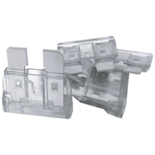 MAXI FUSIBLE DE 25 AMPERS PLATEADO 10pz