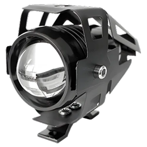 HEADLIGHT MOTO WHITE+STROBE 10W PZ