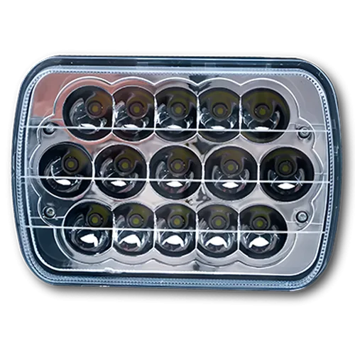 FARO 15LED 7" 45W WHITE/ANGEL EYES YELLO