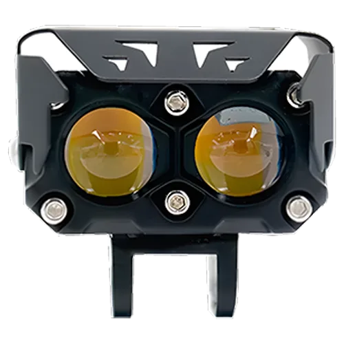 WORK LED 7.5CM 2LED 20W WHITE+YELLOW PAR