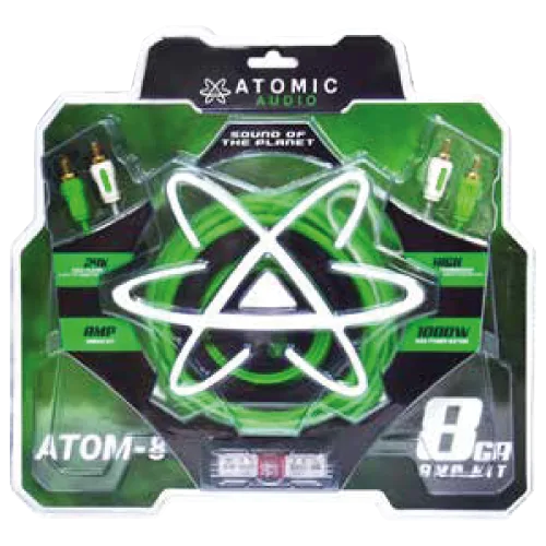 KIT DE CABLES ATOMIC CALIBRE 8