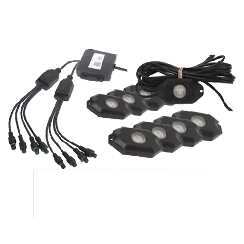 LED ROCK LIGHTS 8 LEDS COLORES 3W BT APP