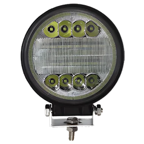 FARO REDONDO 18 LEDS ARO AMBAR 29W PZ