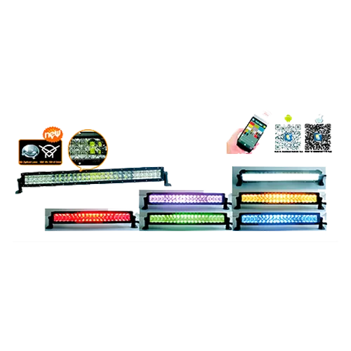 BARRA 120 LEDS RGB+APP 31" 192W