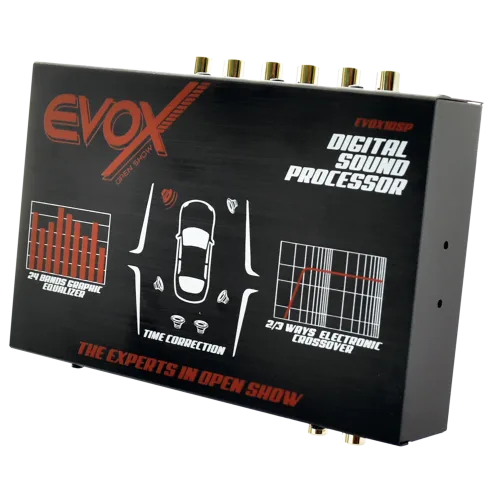 DSP, EQ 24 BANDAS, 2CH IN, 6CH OUT, BT