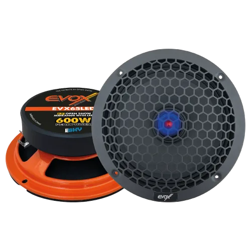 MEDIO RANGO CON LED 6.5" 300W/600W 8 Ohm