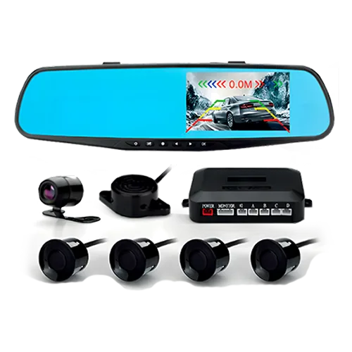 RETROVISOR DVR SENSORES Y CAMARA REVERSA