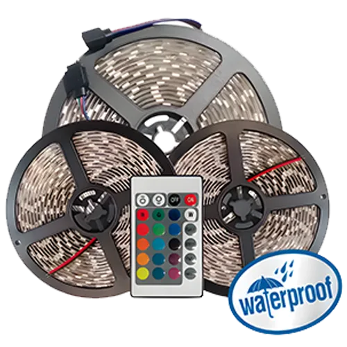 KIT 5 MTS 60 LEDS 5050 EXTERIOR RGB+CTRL