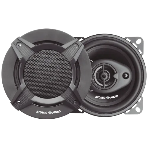 BOCINA COAXIAL 3 VIAS 4" 4 ohms 50W/500W