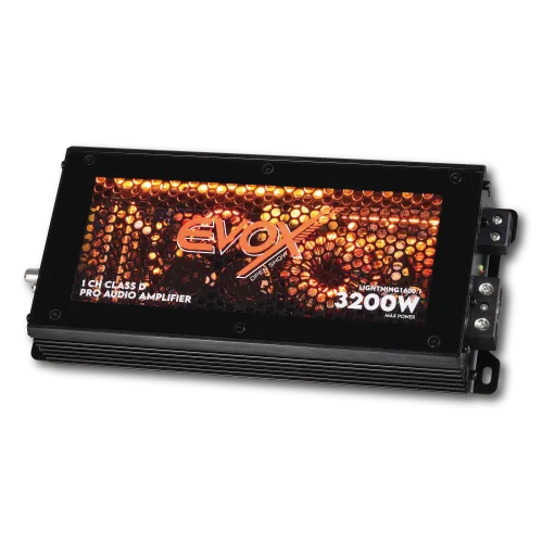 AMP CLASE D 1CH 1600wX1@1Ohm LED INSIDE