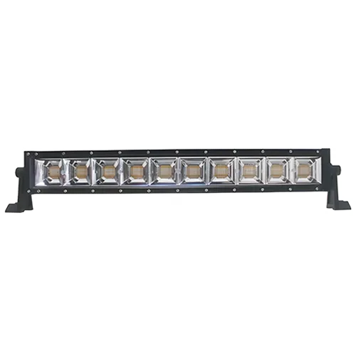 BARRA 180LEDS WHITE/AMBAR STROBE 21.5"