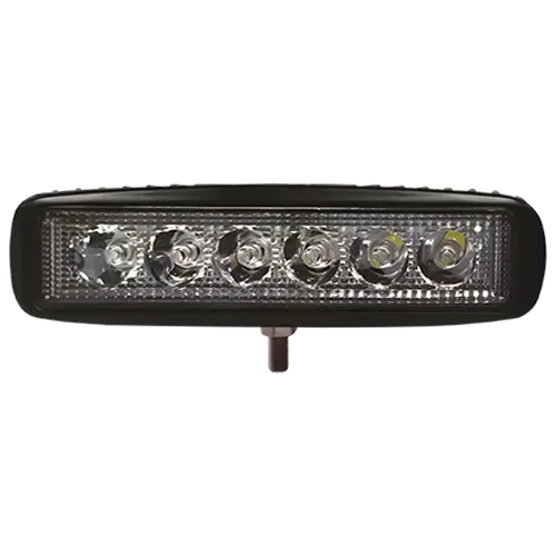 LED DE TRABAJO RECTANGULAR 6 LEDS 18W PZ