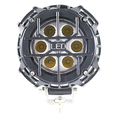 LED DE TRABAJO REDONDO 7 LEDS 35W PZ