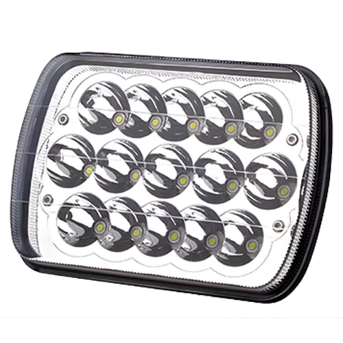 FARO PRINCIPAL 15 LED H/L RECT 7" 45W PZ