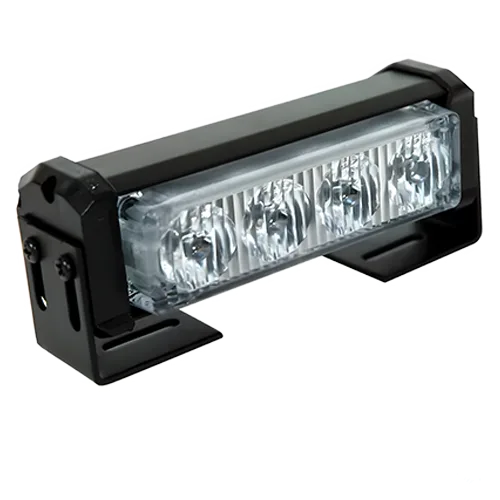 BAR4.5" 128W 16LED AMBAR/WHITE STROBE4PZ