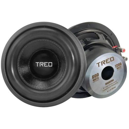 SUBWOOFER 8" 600W / 1200W MAX 4ohms DUAL