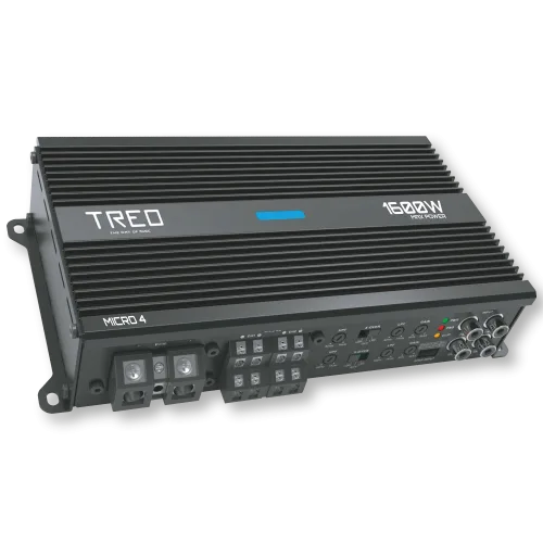 AMP 4CH 110Wx4 @4Ohms 1600W MAX CLIP LED