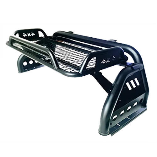 ROLL BAR NEGRO C/LUZ DE FRENO Y CANASTA