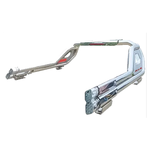 ROLL BAR SIDE TO SIDE CROMADO C/LUZFRENO