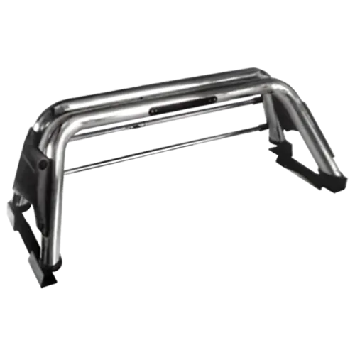 ROLL BAR CROMADO CON LUZ DE FRENO