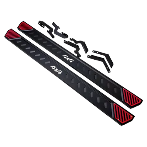 ESTRIBO LATERAL NEGRO PINTURA HORNEADA