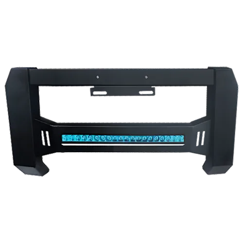 GRILLE GUARD NEGRO C/BARRA LED
