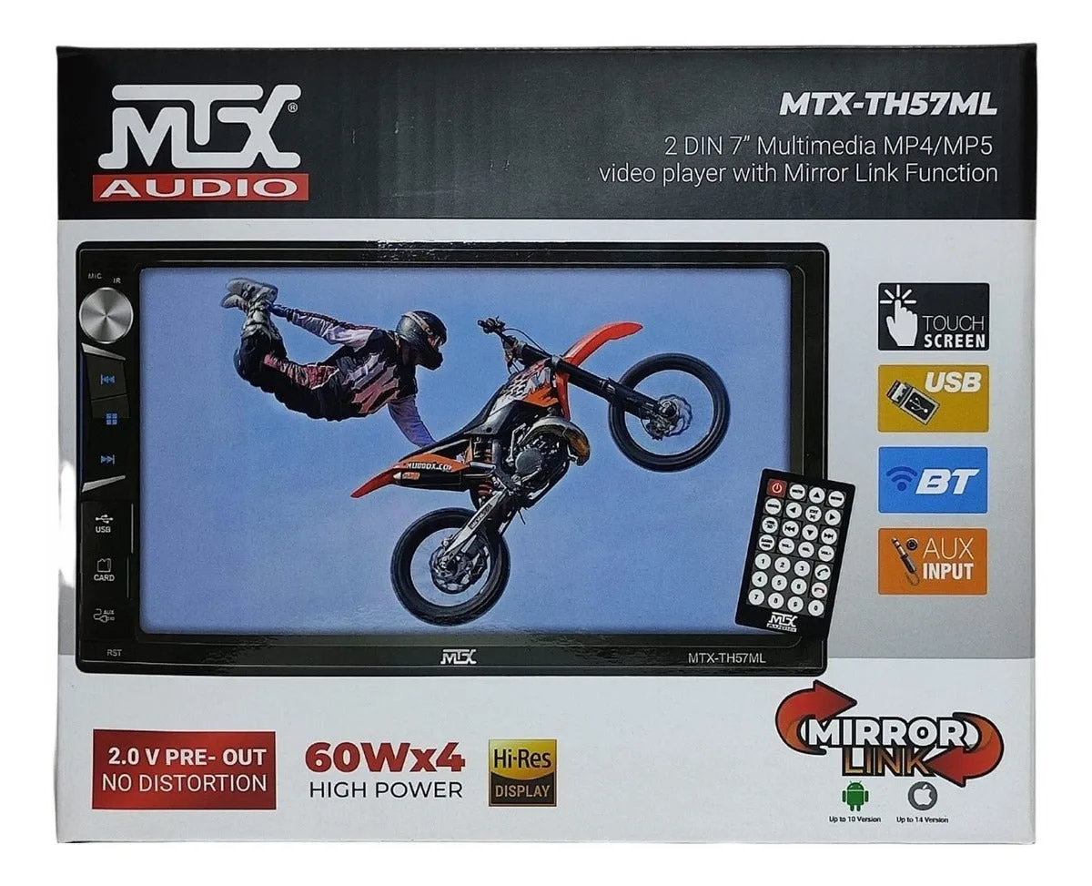 ESTEREO 2 DIN MP5 PANT LCD 7" ML 60WX4