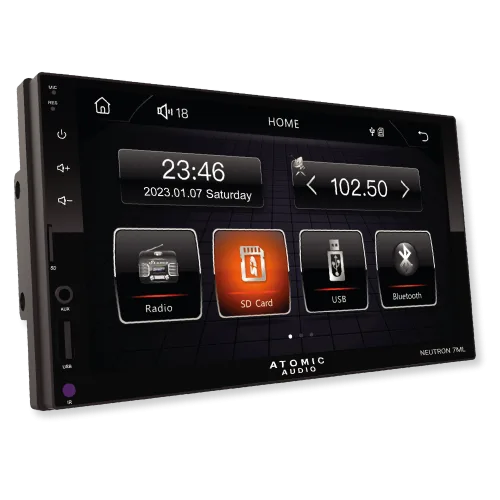 ESTEREO 2 DIN 7" ML MP5 BT USB SD +CAM