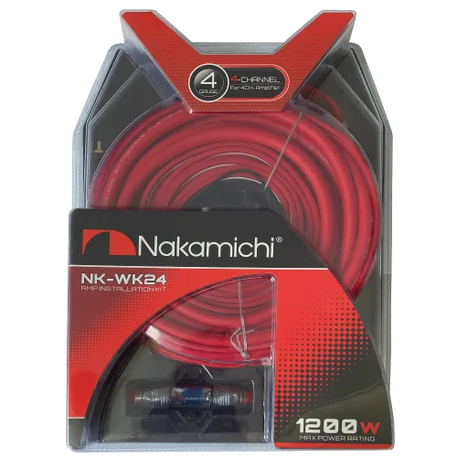 KIT DE INSTALACION NAKAMICHI 4CH CAL4