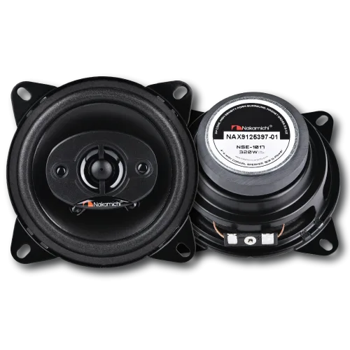 BOCINA COAXIAL 4" SLIM 4 VIAS 40W/400MAX