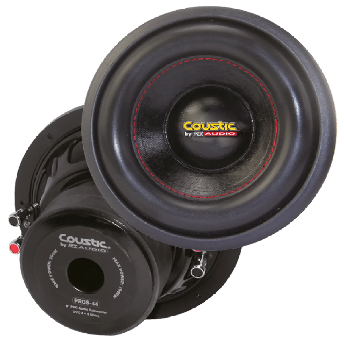 SUBWOOFER 8" DVC 500W / 1000W MAX 4ohms