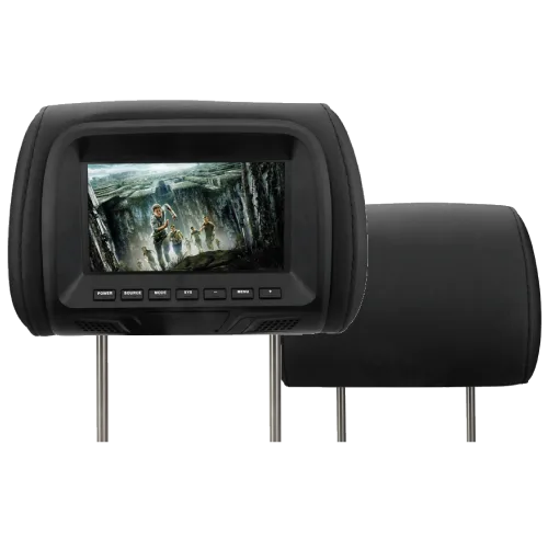 CABECERAS CON MONITOR 7" NEGRO PAR