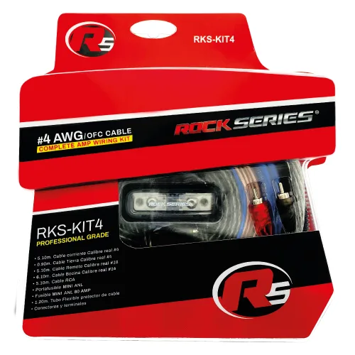 KIT DE INSTALACION ROCK SERIES CALIBRE 4