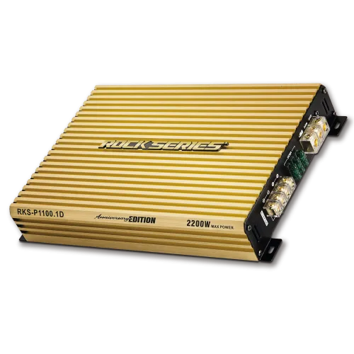 AMP 1CH 1100W @ 1 Ohm 2200W MAX GOLD