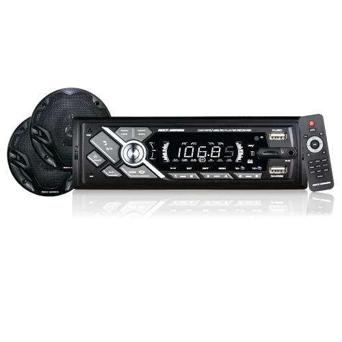ESTEREO RKS-600BT + PAR BOCINA 6"