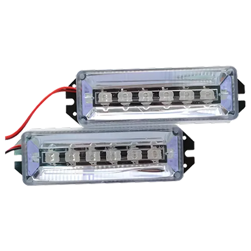 LED FLASH INTERMITENTE ROJO-AZUL PAR
