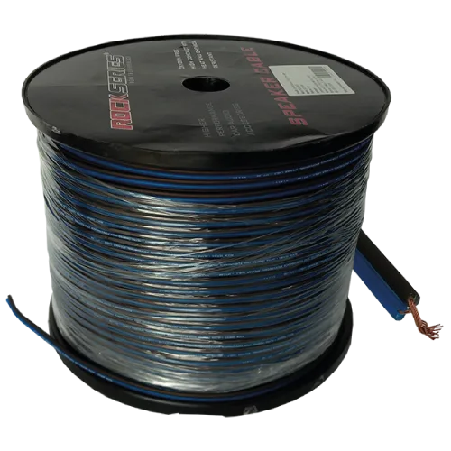 CABLE BOCINAS CAL 14 150 MTS AZUL-NEGRO