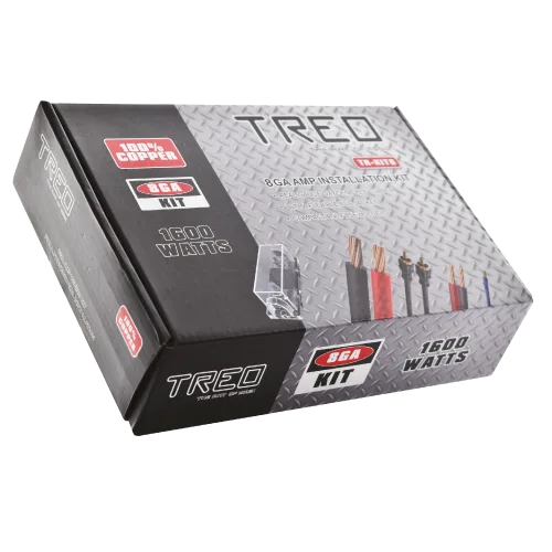 KIT CABLES 100% COBRE CALIBRE 8