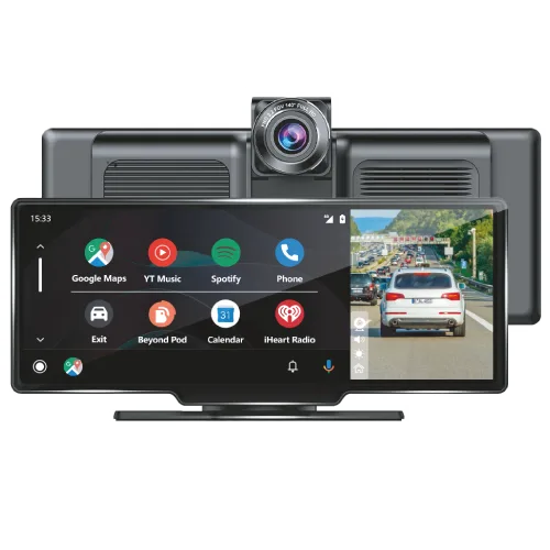 PANTALLA 10" CP/AA 2DVR CAMs PZ