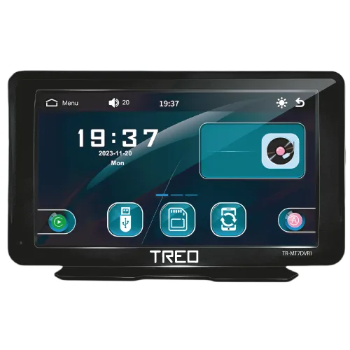 PANTALLA 7" CP/AA 1DVR CAM PZ