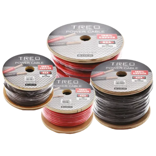 POWER CABLE CAL 0 15 MTS ROJO 100%COBRE